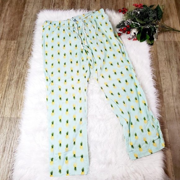 Old Navy Womens Pajama Pants Pineapple 